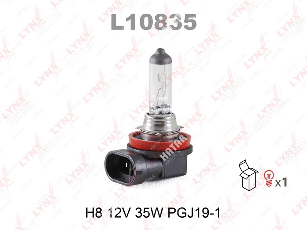 LYNXAUTO Лампа h8 12v 35w pgj19-1 L10835
