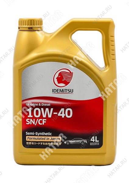 Масло моторное 10w30 полусинтетика