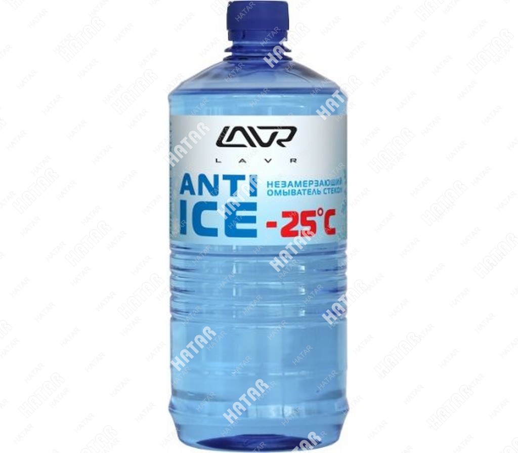 LAVR Незамерзающий омыватель стекол anti ice -25°с, 1 л LN1310