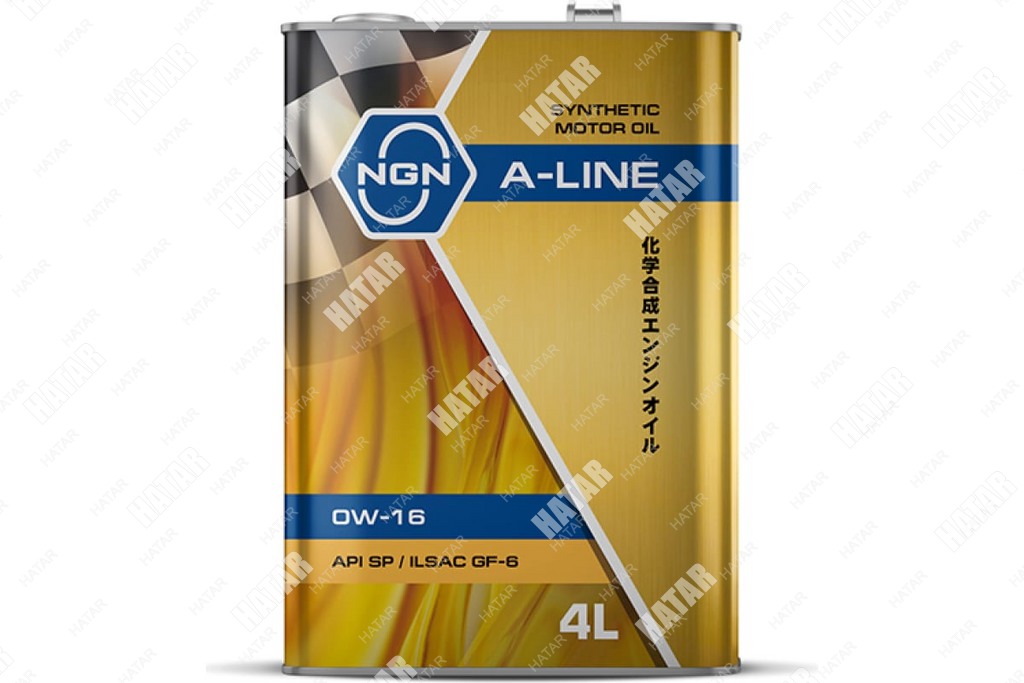 NGN 0w-16 a-line spilsac gf-6 4л синт. мотор. масло V182575102