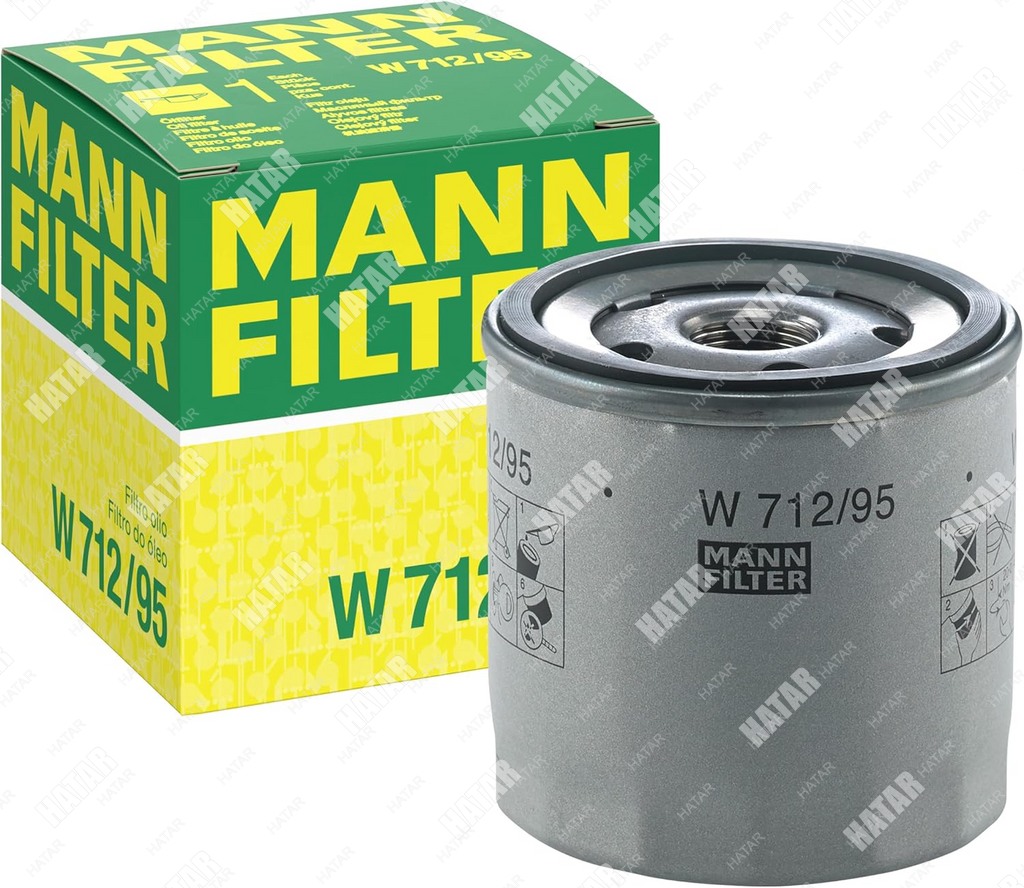 MANN Фильтр масляный W71295