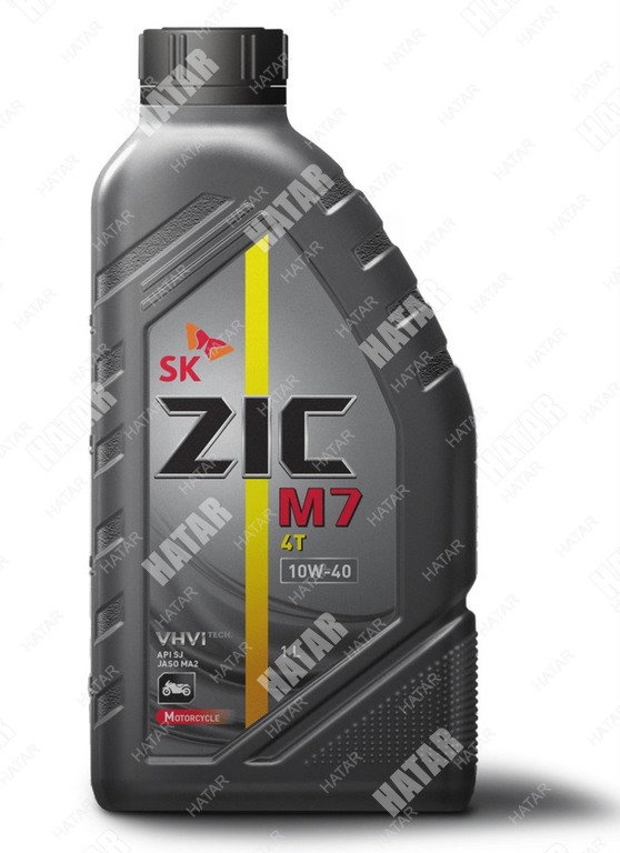 ZIC M7 4t 10w40 моторное масло для мототехники синтетика sm 1л 132027