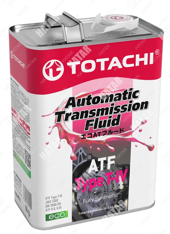 TOTACHI Atf type t-iv 4л авт. транс. масло 20204