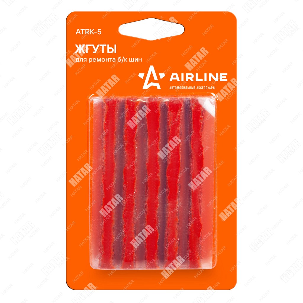 AIRLINE Жгуты для ремонта бк шин 10 шт. в блистере ATRK5