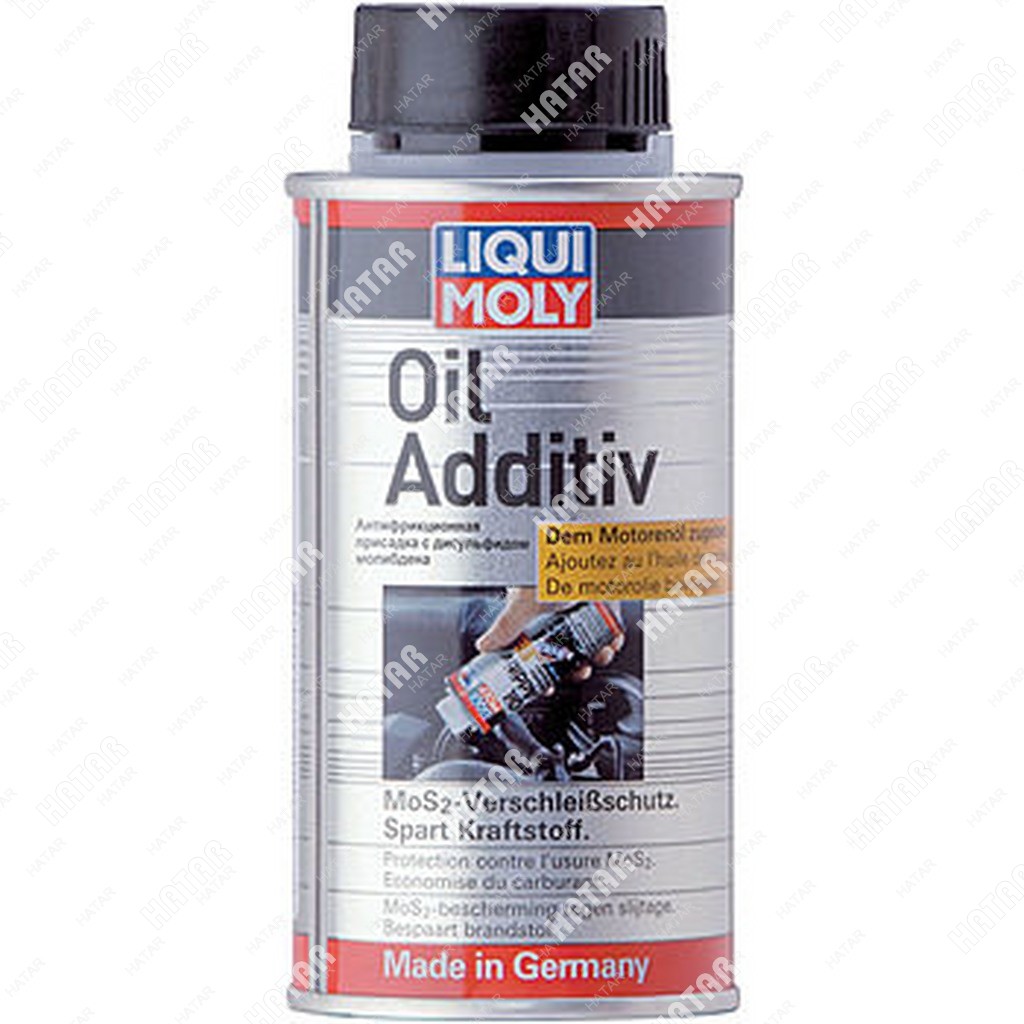 LIQUI MOLY Присадка антифрикционная с дисульфидом молибдена в моторное масло oil additiv, 125мл 8352