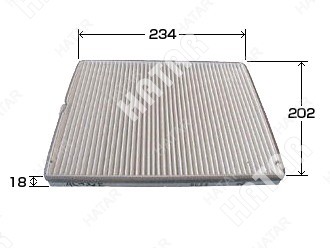 VIC Фильтр салонный vic AC932E
