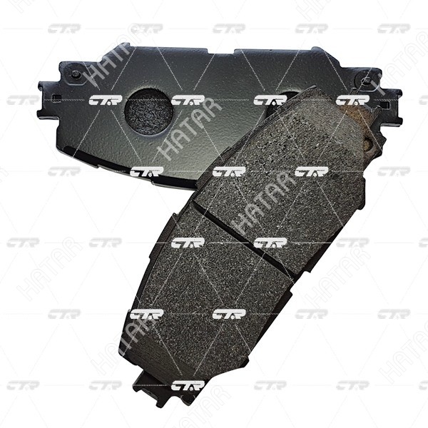 CTR Колодки тормозные дисковые передние toyota rav4 2.4 06 старый арт. ckt-48 GK1062