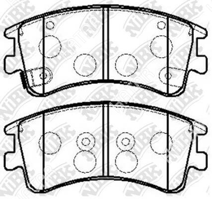 NIBK Колодки nibk PN5526