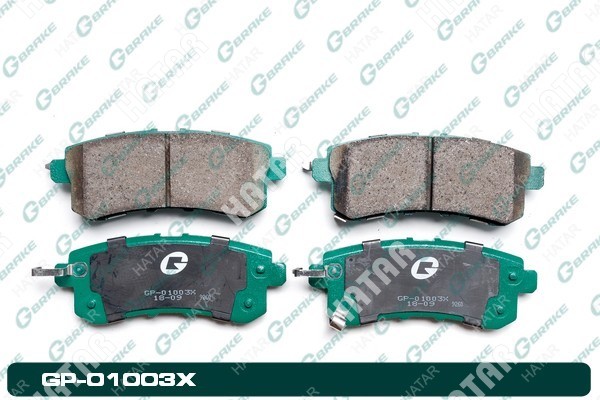G-BRAKE Колодки g-brake GP01003X