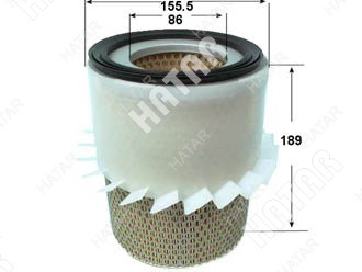 VIC Фильтр воздушный vic A3015S