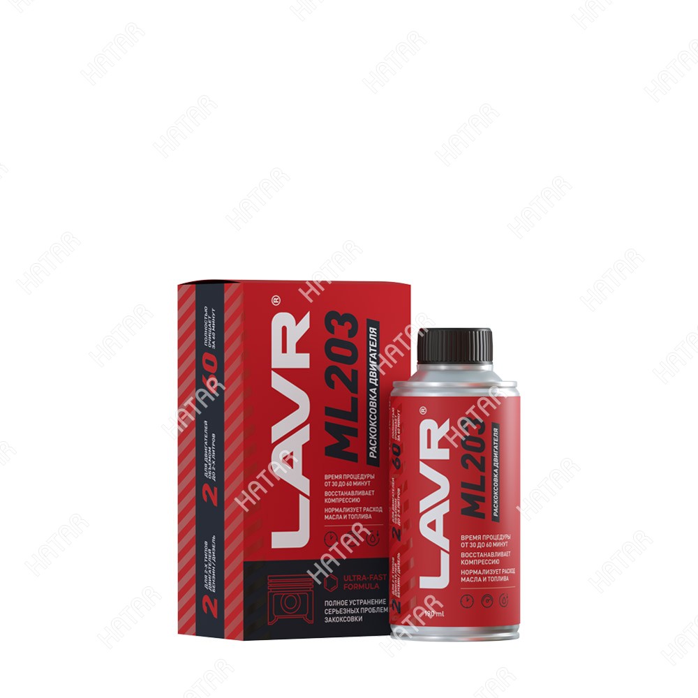 LAVR Lavr раскоксовка двигателя ml203, 190 мл LN2506