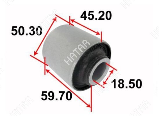 TENACITY Сайлентблок рычага резиновый tenacity 1342 AAMTO1069