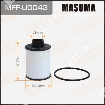 MASUMA Топливный фильтр masuma вставка citroen jumper MFFU0043