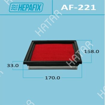 HEPAFIX Воздушный фильтр an-221 hepafix 1/52 AF221