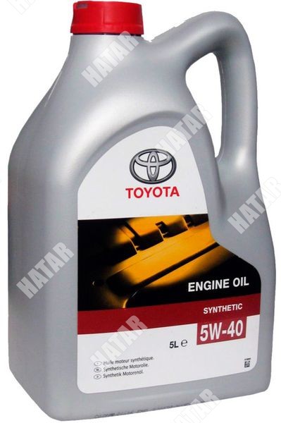 TOYOTA 5w-40 synthetic engine oil api snsm, acea a3b3, a3b4 5л синт. мотор. масло 0888080835