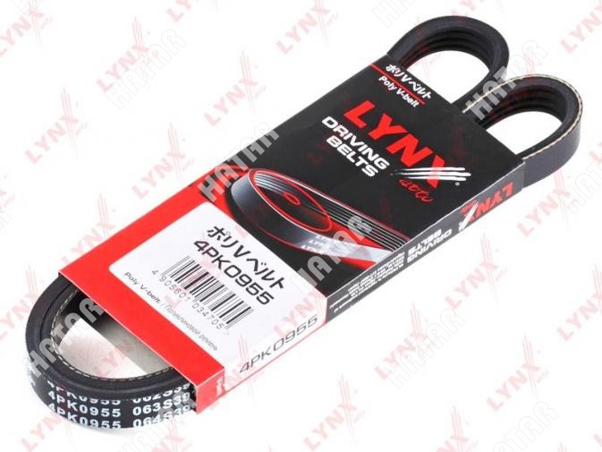 LYNXAUTO Ремень поликлиновый 4PK0955