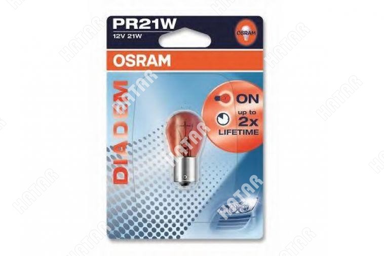 OSRAM Лампа 21w 12v baw15s 10xbli1 lf 7508LDR01B