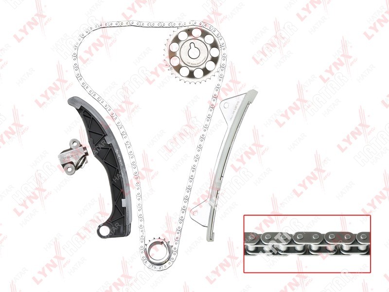 LYNXAUTO Комплект цепи грм TK0034