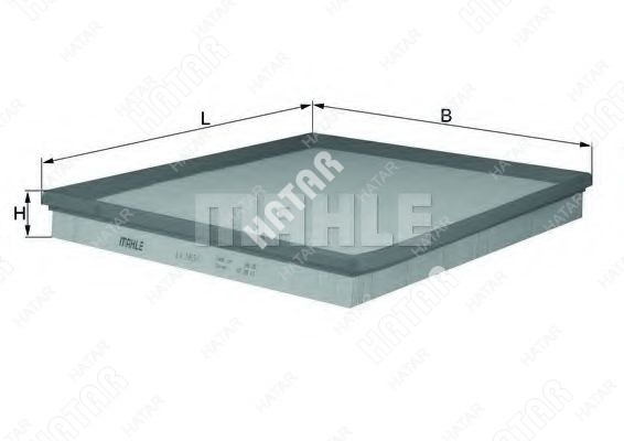 KNECHT Фильтр воздушный knecht LX20651