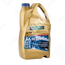 RAVENOL Трансмиссионная жидкость atf mb 9-serie синтетика 4л