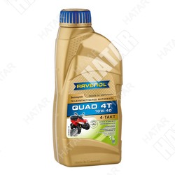 RAVENOL 10w40 quad 4t моторное масло полусинтетика sl/ma2 1л