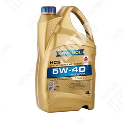 RAVENOL 5w40 hcs моторное масло синтетика sn/cf a3/b44л