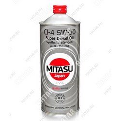 MITASU 5w30 super diesel моторное масло полусинтетика дизель ci-4/ch-4/cg-4/cf 1л