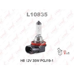 LYNXAUTO Лампа h8 12v 35w pgj19-1