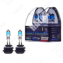 AVANTECH Лампа высокотемпературная h27/2 12v 27w 50w 5000k. упаковка-2шт