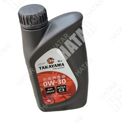 TAKAYAMA 0w30 масло моторное sp/cf, c3 синтетика 1л