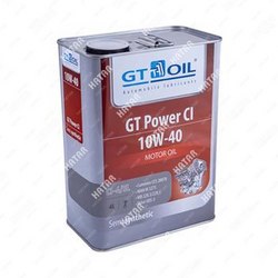 GTOIL 10w40 gt power ci sae масло моторное полусинтетика,api ci-4/sl/gf-3 4л