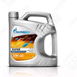GAZPROMNEFT 5w-40 super масло моторное полусинтетика sg/cd 4л