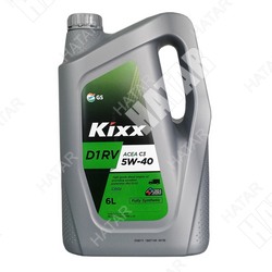 KIXX 5w40 d1/gx9 rv масло моторное синтетическое дизель c3/sn/cf, 6л