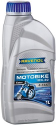 RAVENOL 10w30 motobike 4-t ester моторное масло полусинтетика sn ma2/t903:2006m049rav174 1л