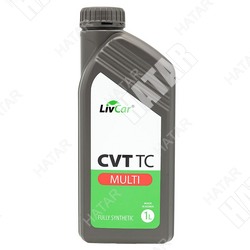 LIVCAR Multi cvt tc жидкость для вариаторов синтетическая cvt fluid tc, cvtf 3320 1л