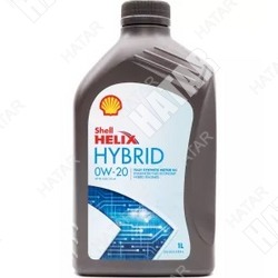 SHELL 0w20 helix hybrid масло моторное, синтетика,sp/gf-6a 1л