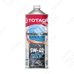 TOTACHI 5w40 premium diesel масло моторное,синтетика, cj-4/sm, dh-2, a3/b4/e9 1л
