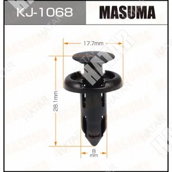 MASUMA Клипса автомобильная
