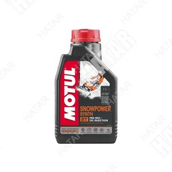 MOTUL 2t snowpower synth моторное масло синтетика tc/fd 1л