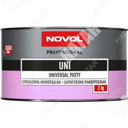NOVOL Шпатлевка универсальная 2кг+ отв.50g