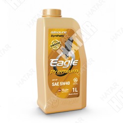 EAGLE 5w40 premium gasoiline масло моторное 100% synthetic api sn/sn+ 1л