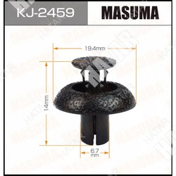 MASUMA Клипса автомобильная