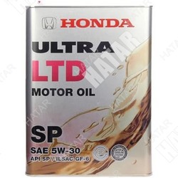 HONDA 5w30 honda ultra ltd sp масло моторное бенз.двc 4л