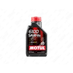 MOTUL 5w30 6100 save-lite моторное масло синтетика api sp, ilsac gf-6a 1л