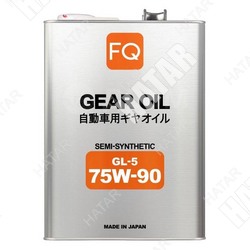 FQ 75w90 gear semi-synthetic масло трансмиссионное gl-5 4л