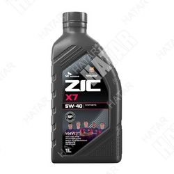 ZIC X7 5w40 моторное масло синтетика spacea a3/b3, a3/b4 1л