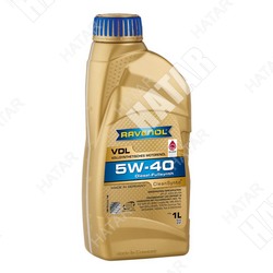 RAVENOL 5w40 vdl моторное масло синтетика дизель cf b3/b4 1л