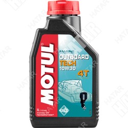 MOTUL 10w30 outboard tech 4t моторное масло для водомоторной техники sg/sj 1л