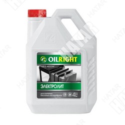 OILRIGHT Электролит кислотный корректирующий 1,34 г/куб.см 4л