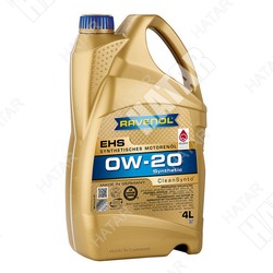 RAVENOL 0w20 ehs моторное масло синтетика sp/sn+rc gf-6 4л